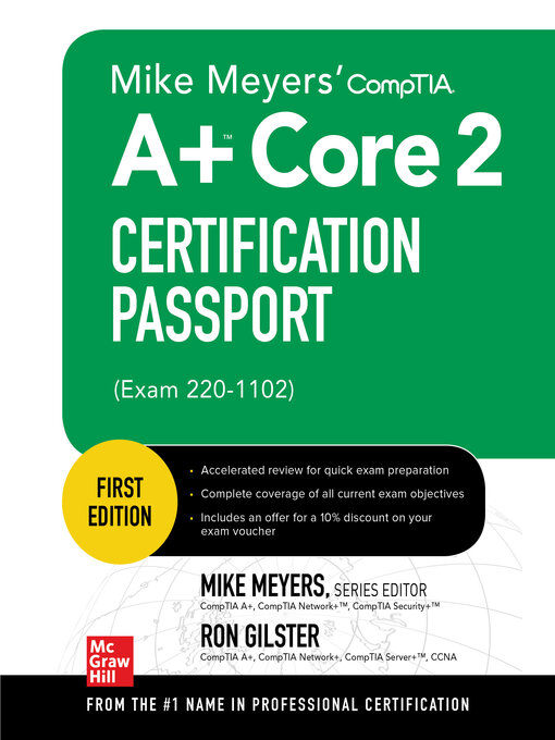 Title details for Mike Meyers' CompTIA A+ Core 2 Certification Passport (Exam 220-1102) by Mike Meyers - Available